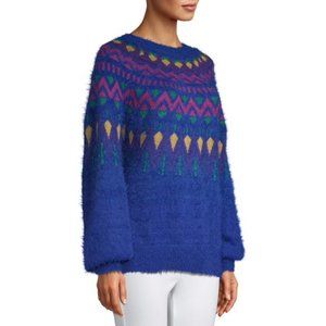 CREW neck Fair Isle Sweater 8/10 M